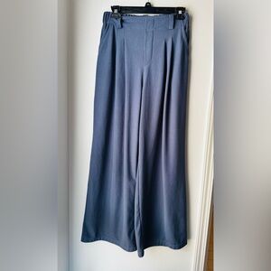 Halara Waffle Knit Wide Leg Pants – Blue – Size M – Ultra Comfy